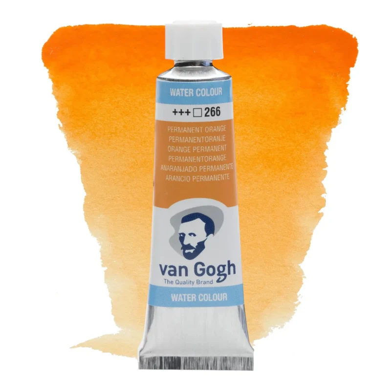 Van Gogh Aquarellfarbe Tube Permanentorange 266