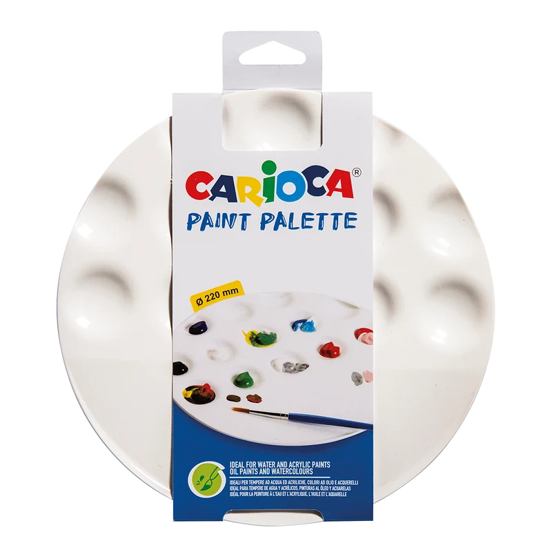 Tavolozza per pittura Carioca a 13 scomparti