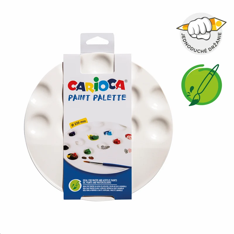 Художническа палитра Carioca за 13 цвята