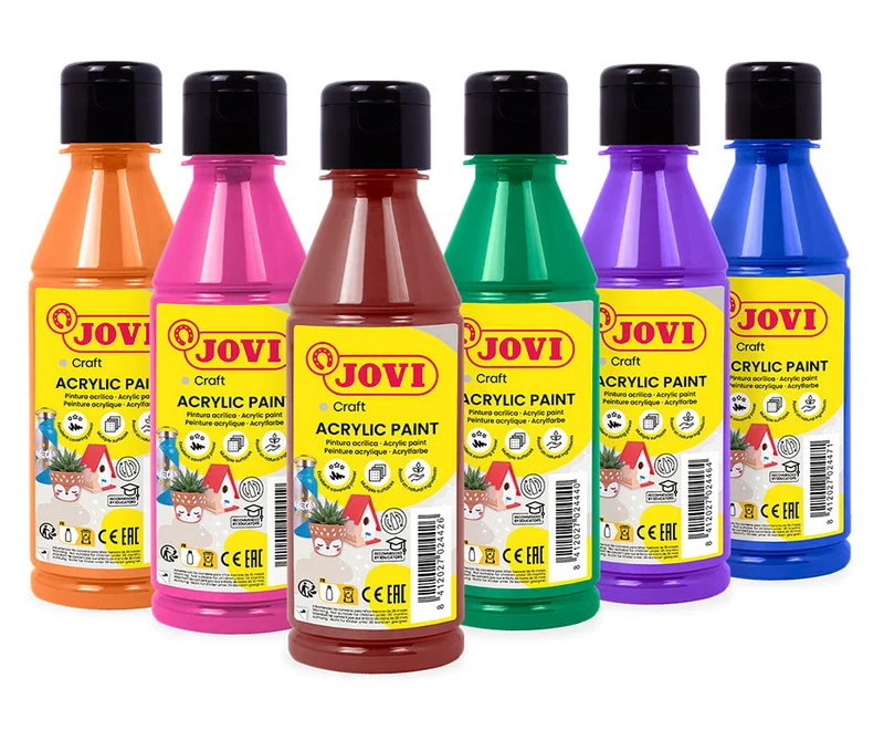 Acrylfarben-Set JOVI Jovidecor 6 x 250 ml – Variante B