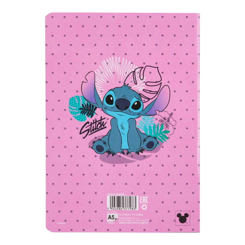Colorino Notizheft Stitch 3, A5, 32 Blatt, liniert