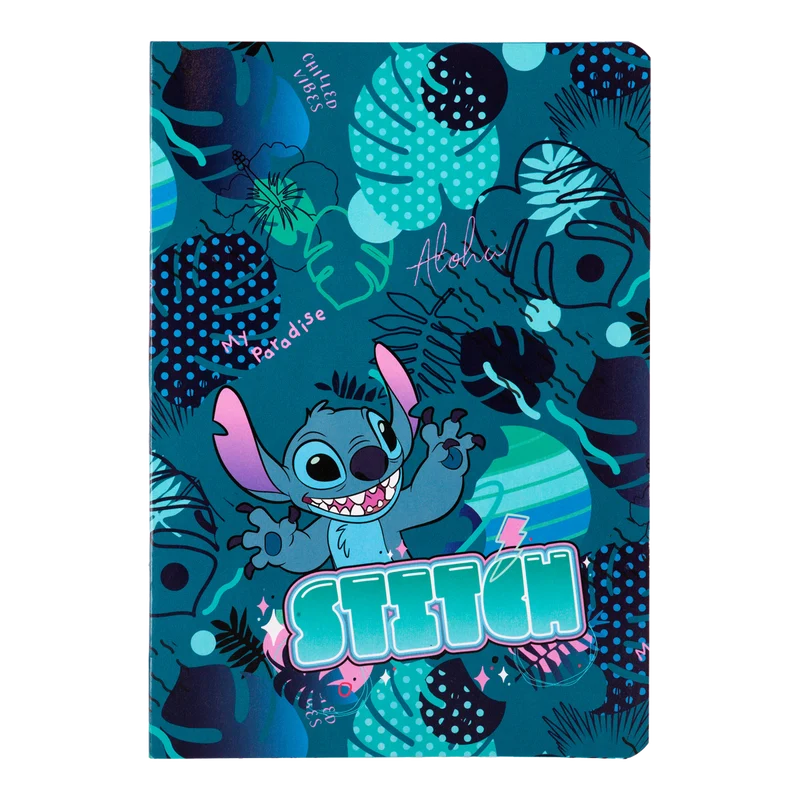 Тетрадка с тесни и широки редове Colorino Stitch A5, 32 листа