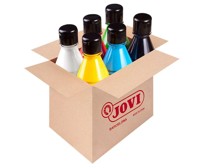 Sada 6 akrylových farieb JOVI Jovidecor 6 x 250 ml variant A