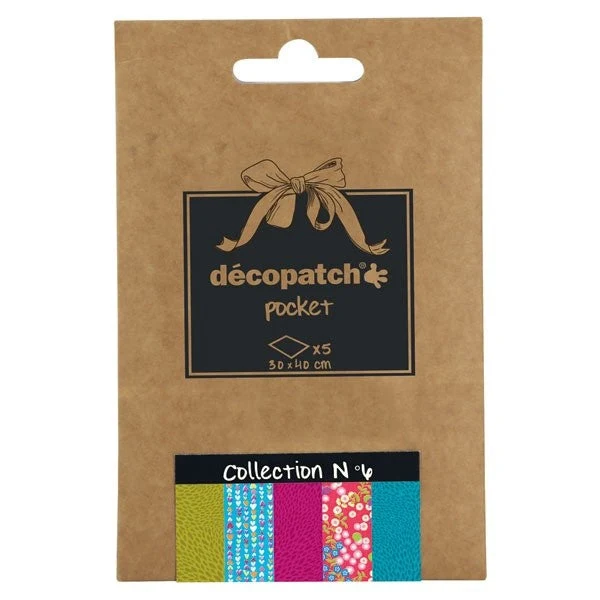 CLAIREFONTAINE Decopatch Decoupage-Papier 30 x 40 cm – Kollektion 6 – 20