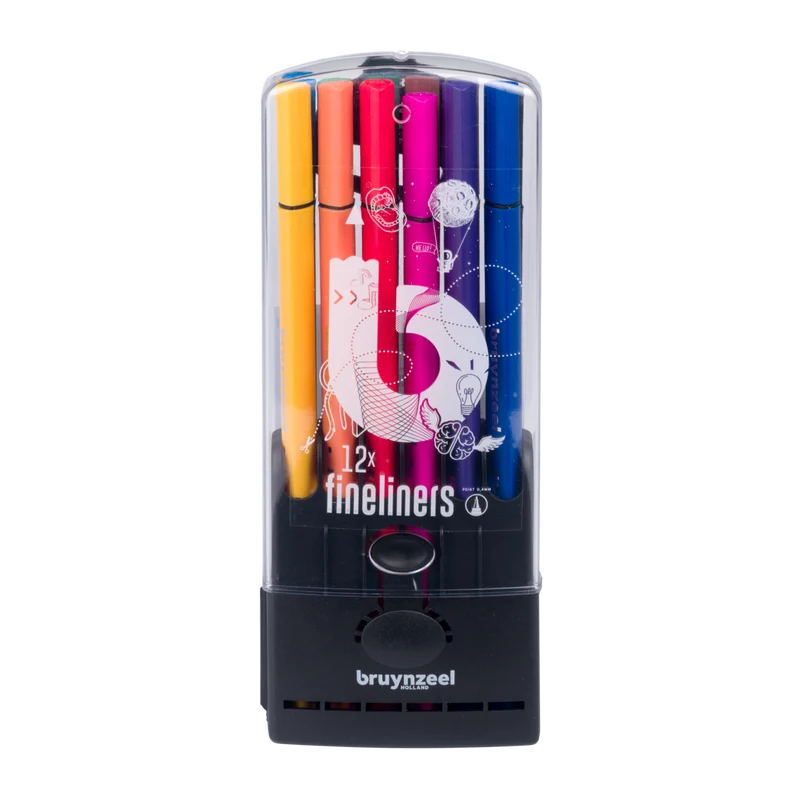 Flomasteri Bruynzeel Fineliner 0,4 mm
