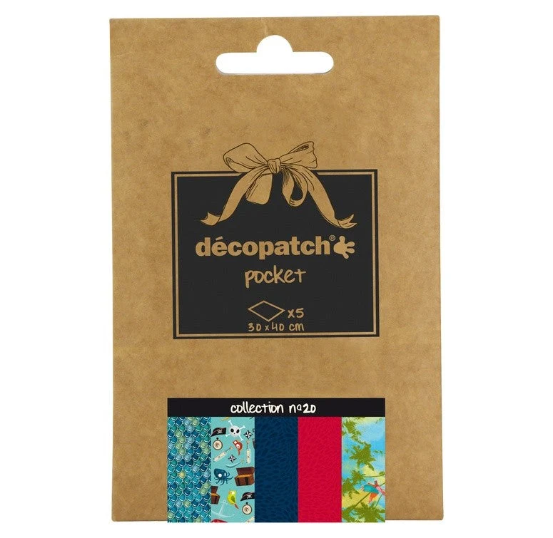 Хартия за декупаж CLAIREFONTAINE Decopatch 30 x 40 cm – колекции 6 – 20