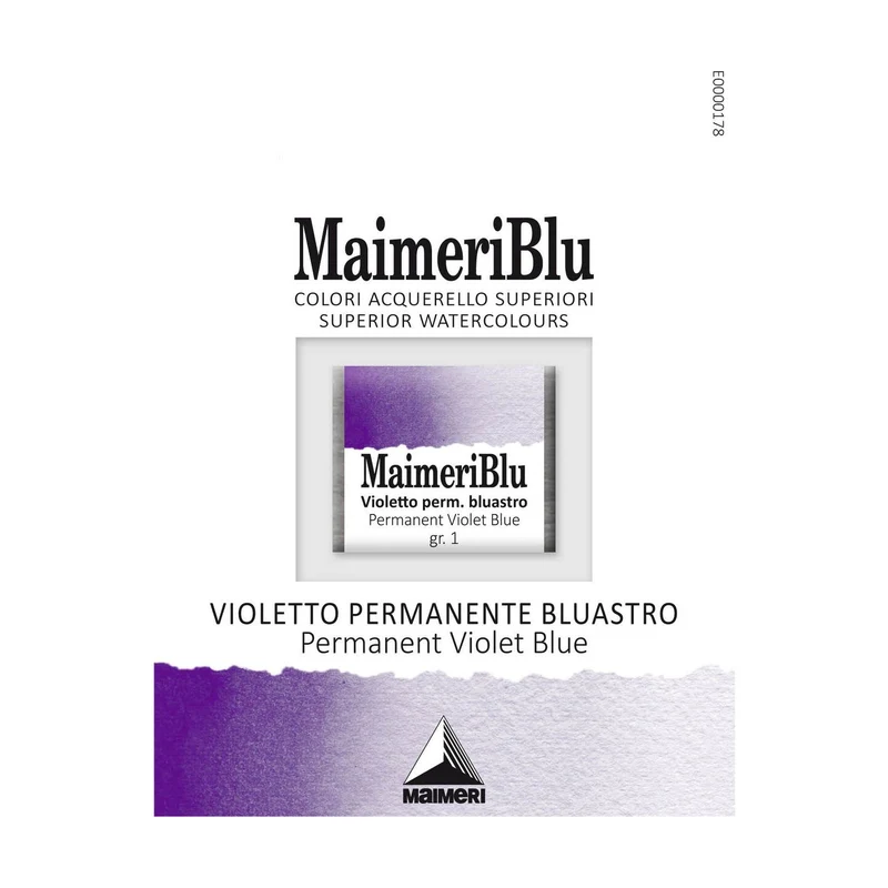 Akvarelna boja Maimeri Blu – polusuha posudica 1,5 ml