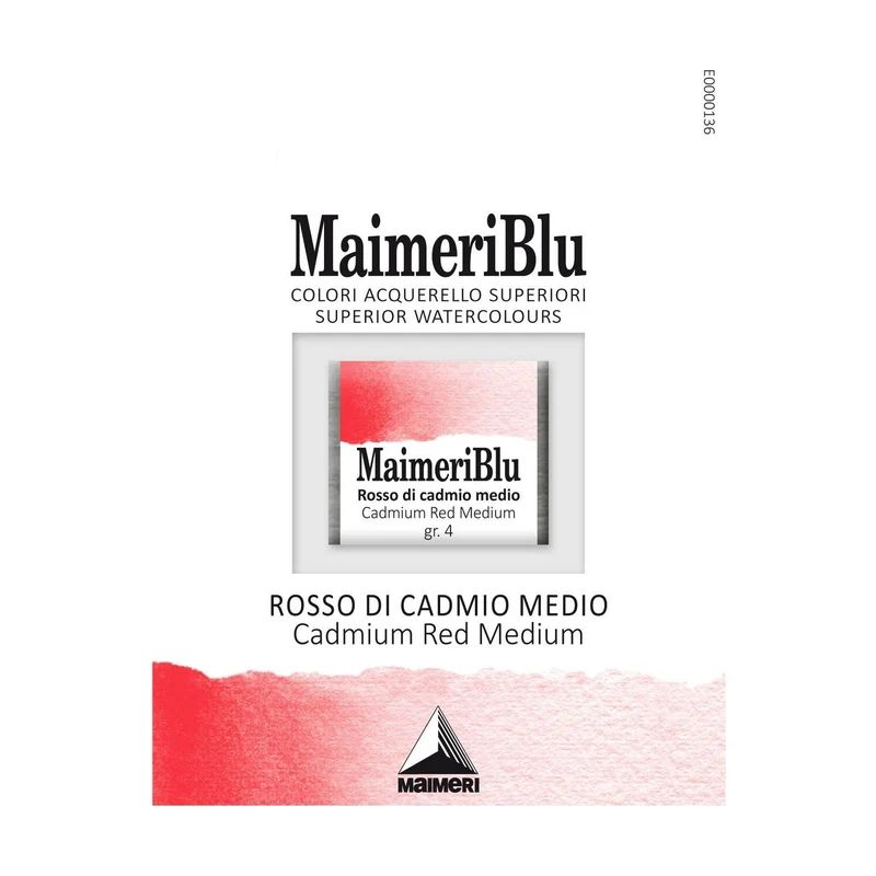 Akvarelna barva Maimeri Blu – polovična posodica 1,5 ml