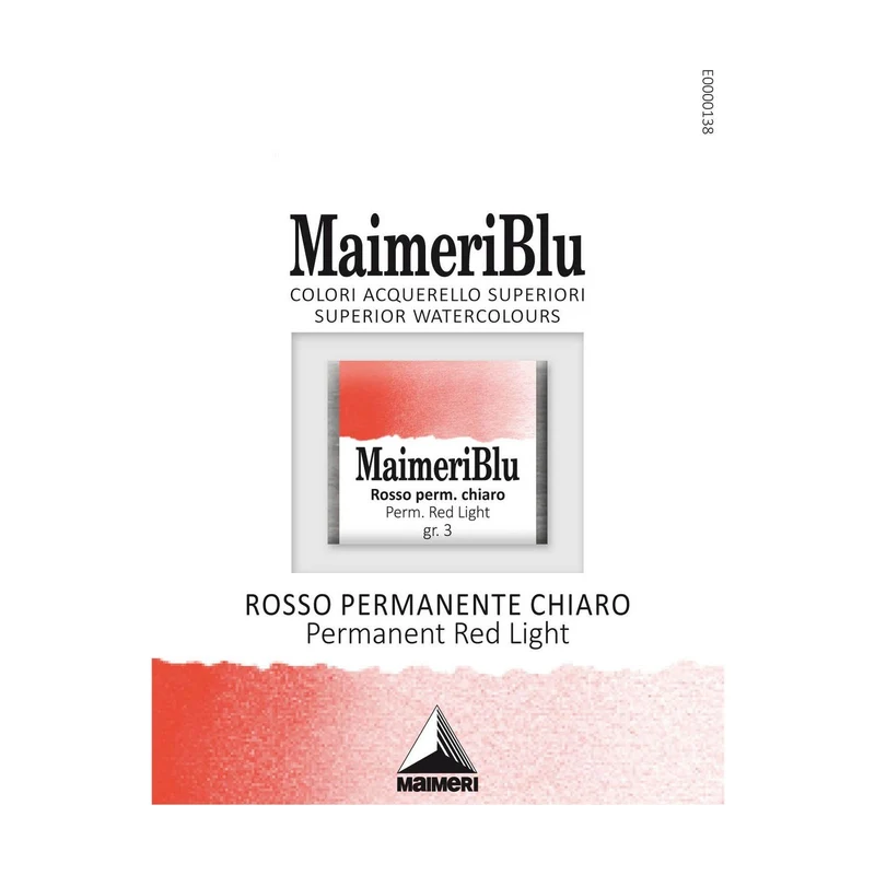 Akvarelna barva Maimeri Blu – polovična posodica 1,5 ml