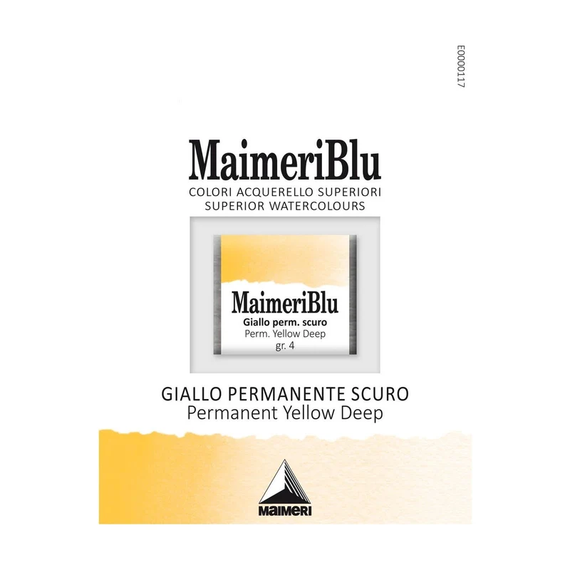 Akvarelna barva Maimeri Blu – polovična posodica 1,5 ml