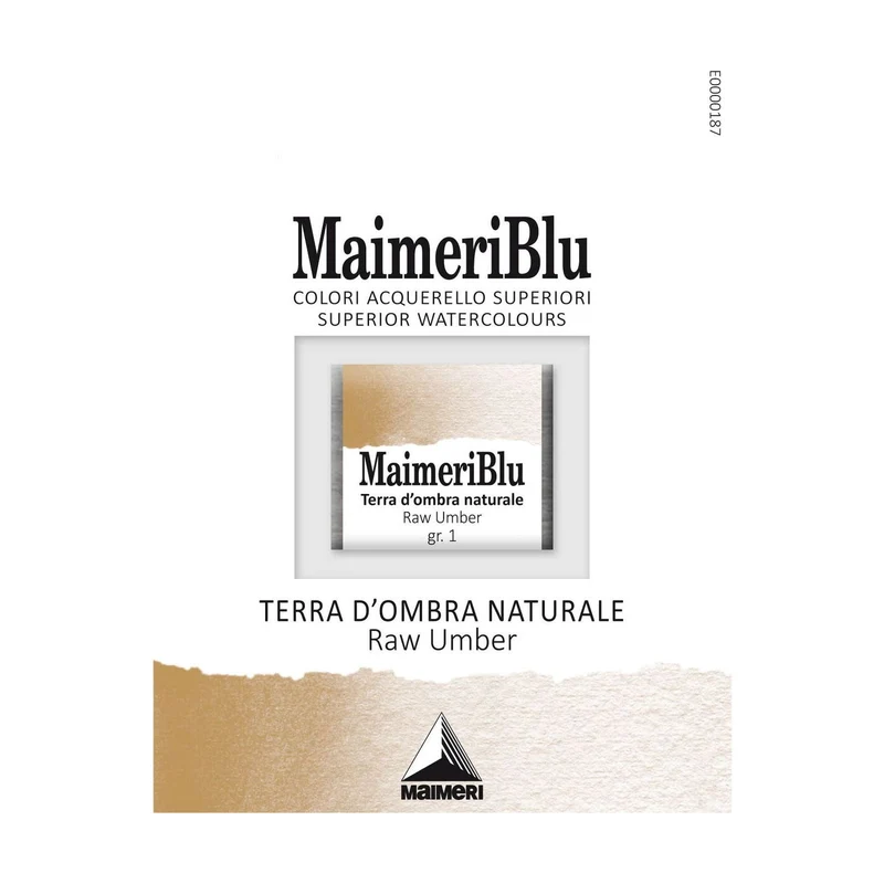 Akvarelna barva Maimeri Blu – polovična posodica 1,5 ml
