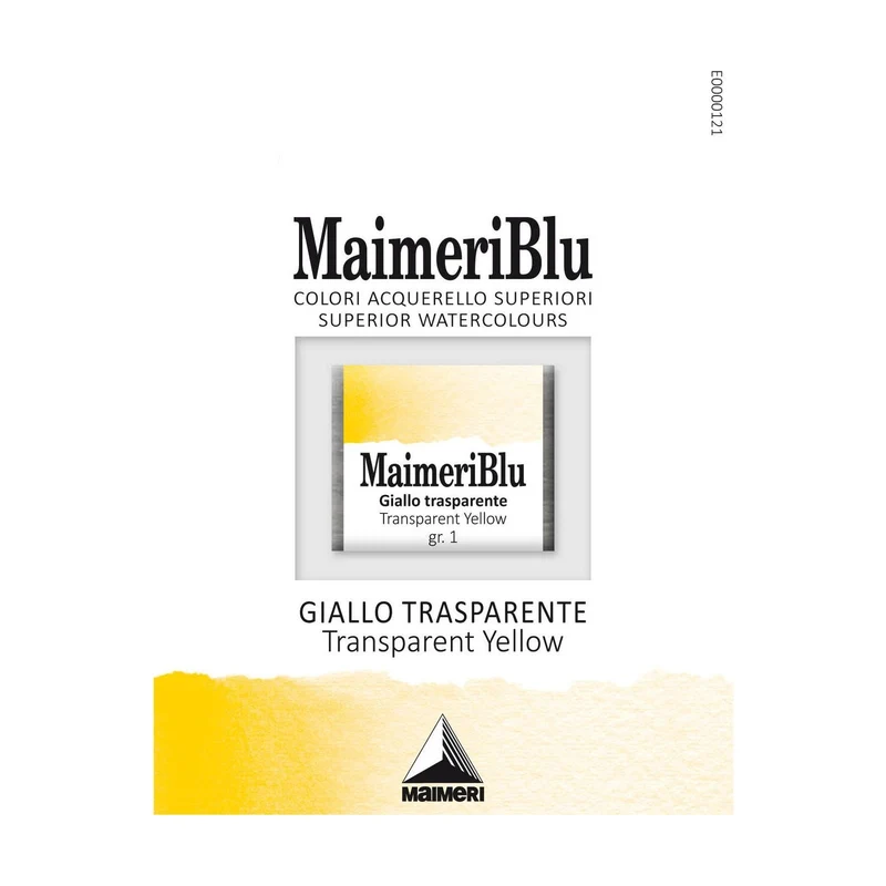 Akvarelna barva Maimeri Blu – polovična posodica 1,5 ml