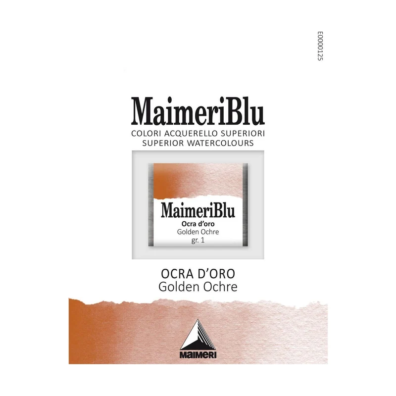 Akvarelna barva Maimeri Blu – polovična posodica 1,5 ml
