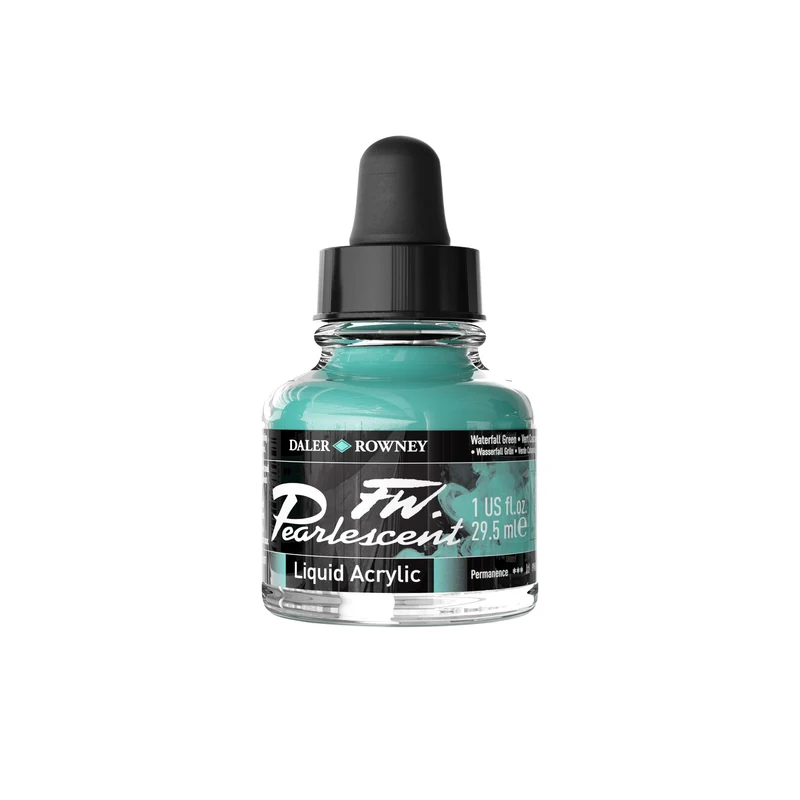 DALER ROWNEY FW biserno akrilno črnilo 29,5 ml