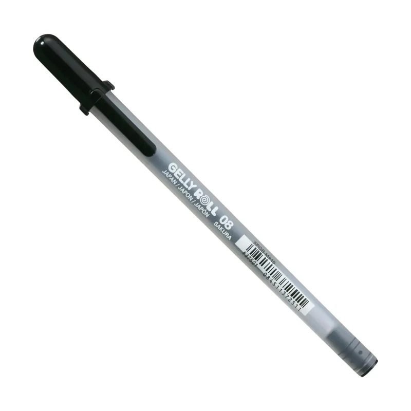 Gelschreiber SAKURA Gelly Roll Classic 08 Schwarz