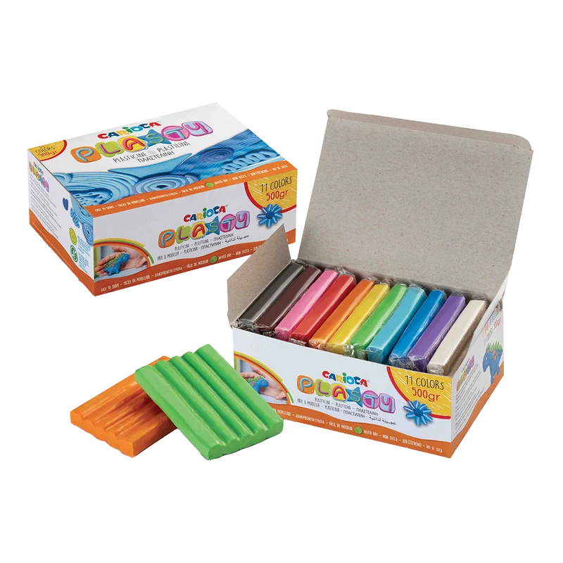 Plastilina Carioca, mix di colori