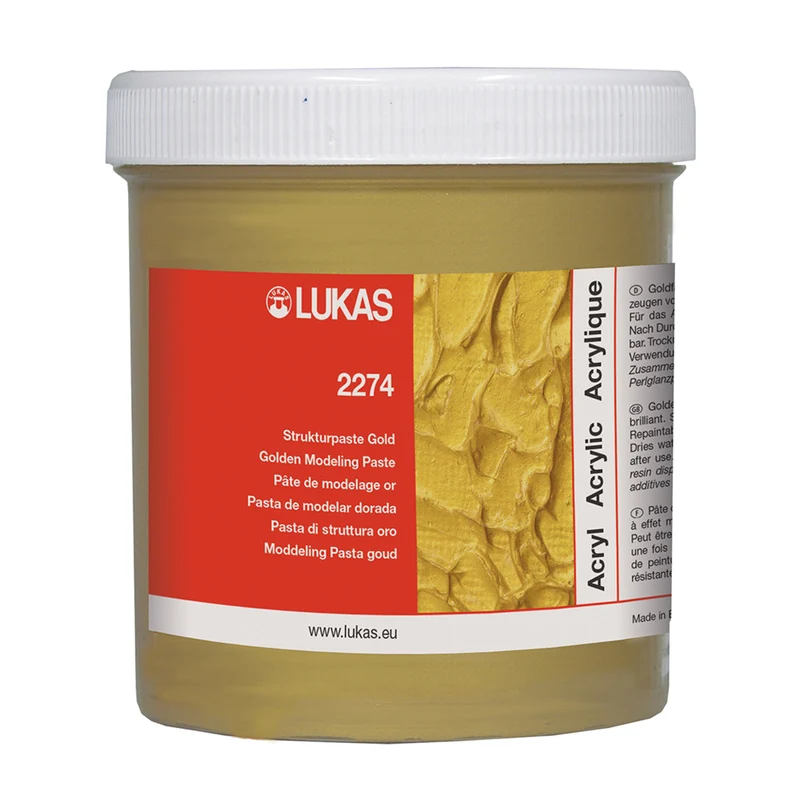 Strukturna pasta LUKAS metalna 250 ml