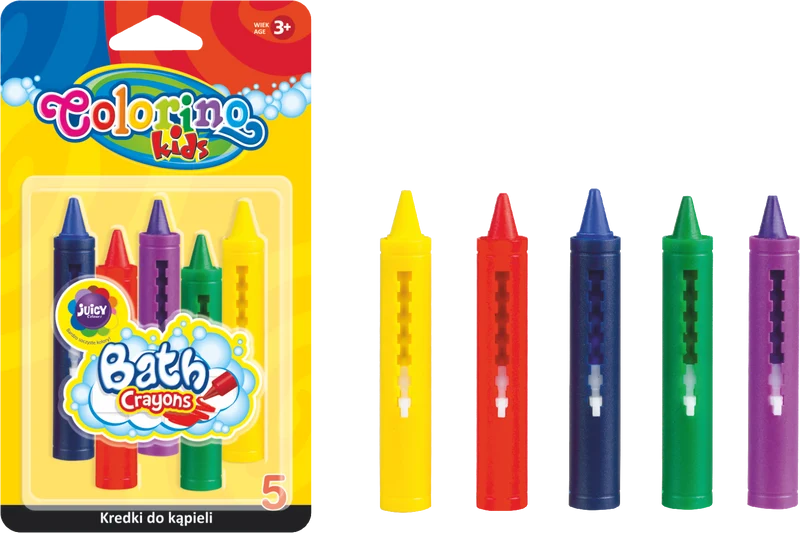 Colorino pastelli a cera per il bagnetto – 5 colori