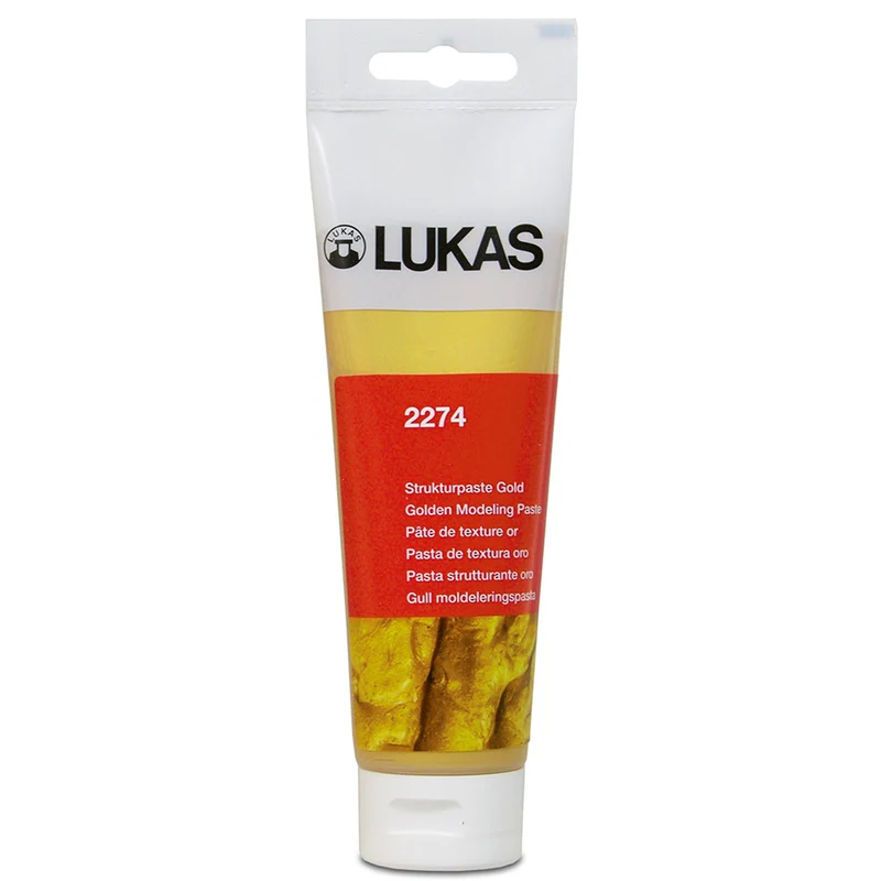 Strukturpaste LUKAS Gold 125 ml