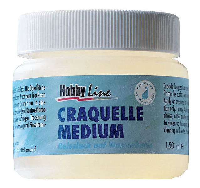 Hobby Line Crackle-Effect Varnish, 50 / 150 ml