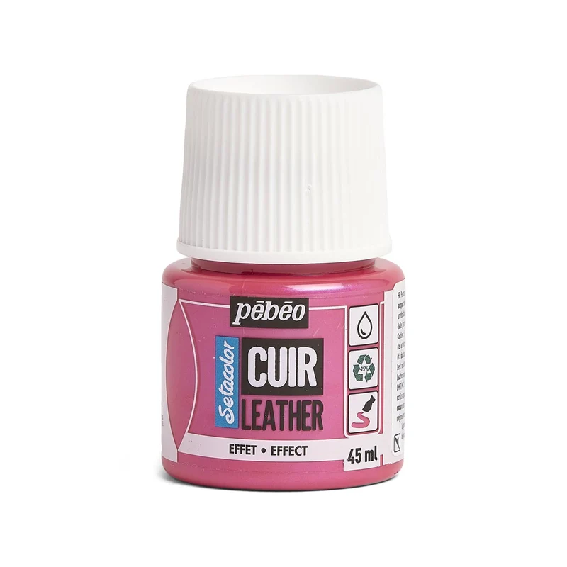 Pebeo - Setacolor Leather Paint 45ml - Duochrome Pink/Blue