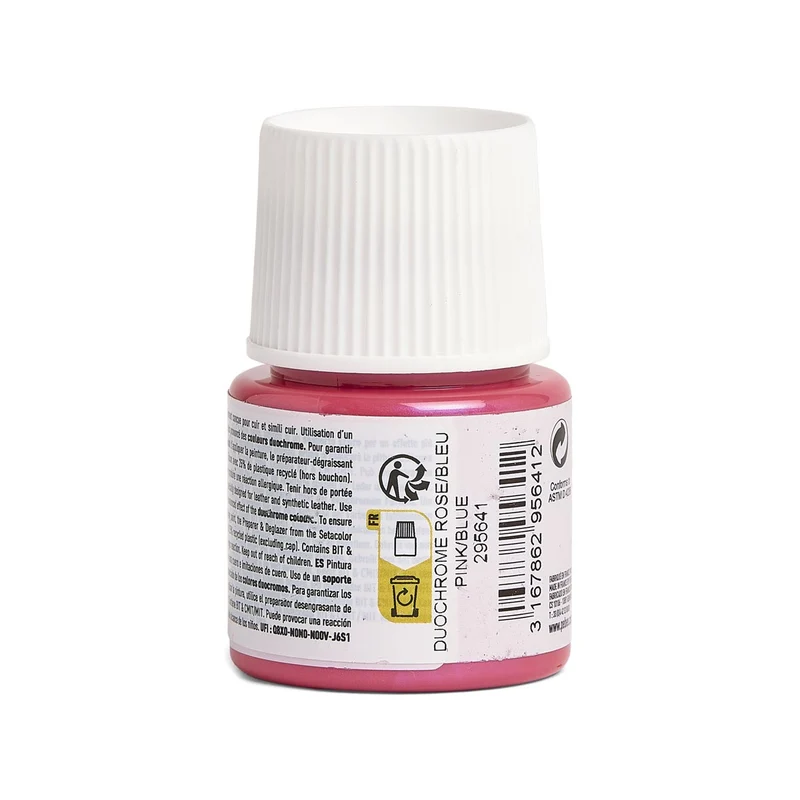 Pebeo - Setacolor Leather Paint 45ml - Duochrome Pink/Blue