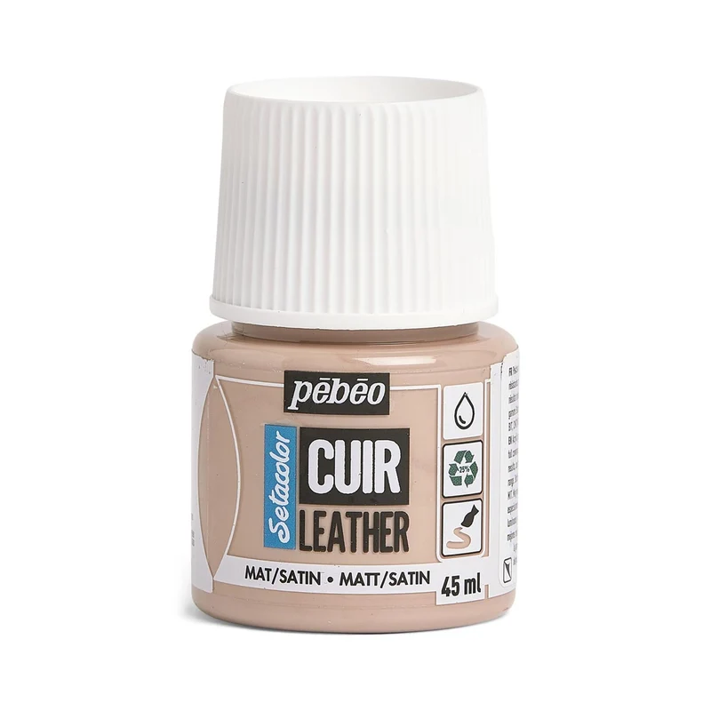 Pebeo - Setacolor Leather Paint 45ml - Taupe