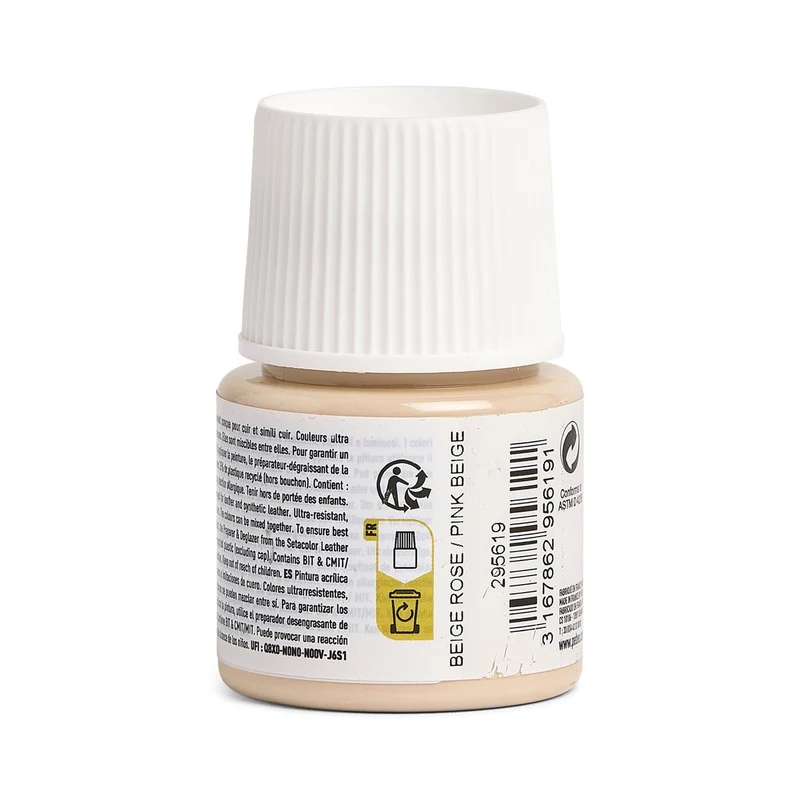 Pebeo - Setacolor Leather Paint 45ml - Pink Beige