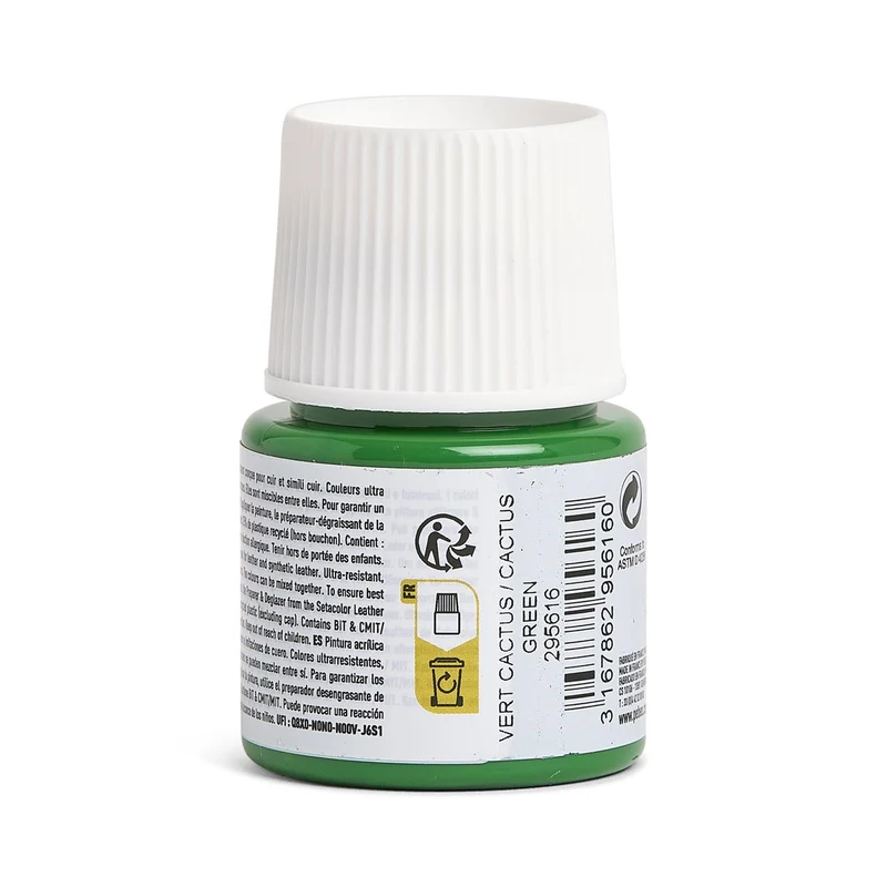 Pebeo - Setacolor Leather Paint 45ml - Cactus Green