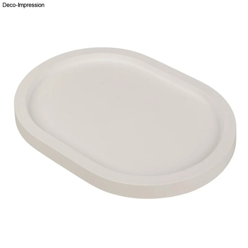 Gießform Dekoplatte Oval