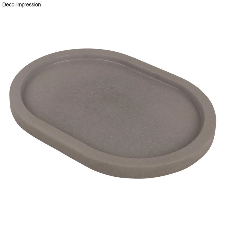 Gießform Dekoplatte Oval