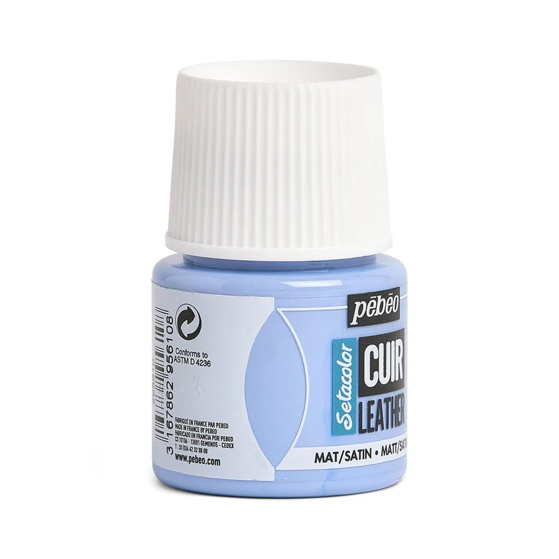 Pebeo - Setacolor Leather Paint 45ml - Iced Blue