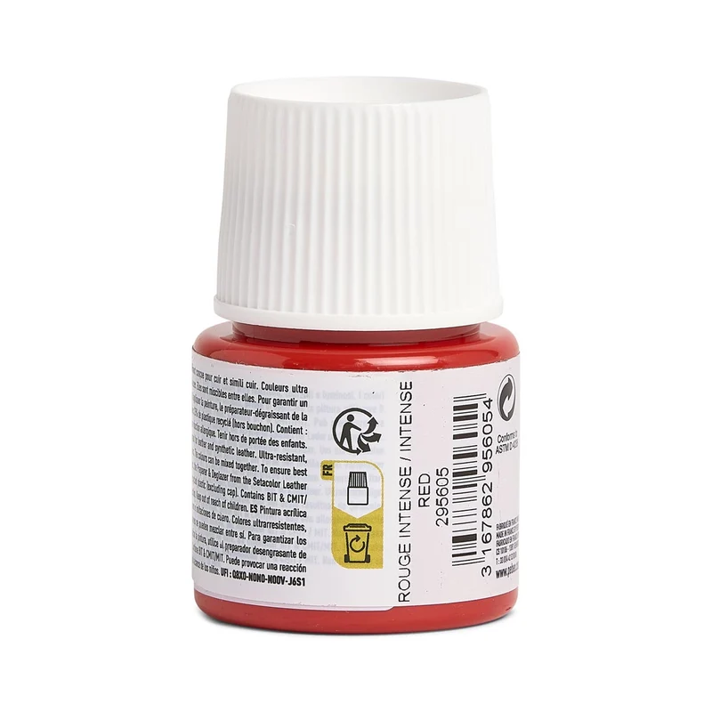 Pebeo - Setacolor Leather Paint 45ml - Intense Red