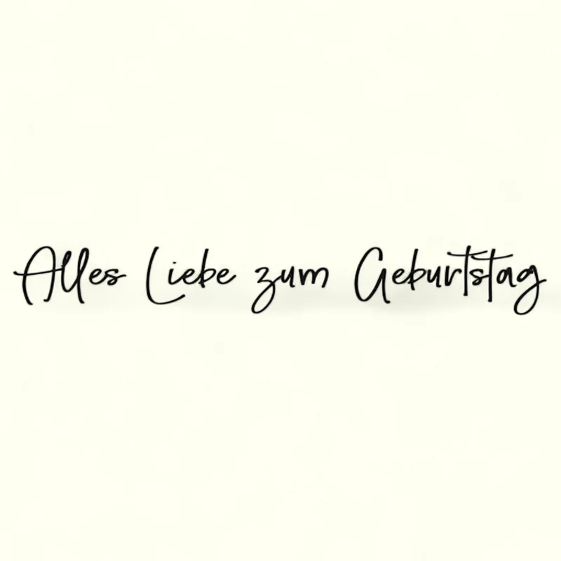 Rayher Holzstempel „Alles Liebe zum Geburtstag“ – 10 × 2 × 2,5 cm