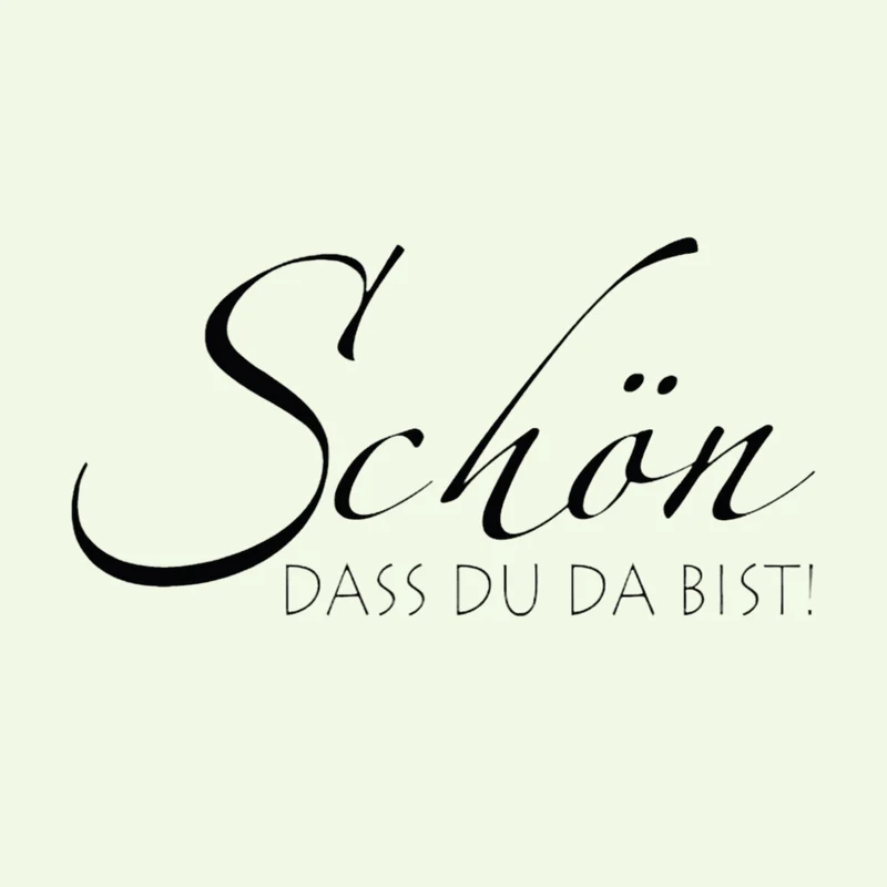 Rayher Holzstempel Schön dass Du ,3 × 5 cm