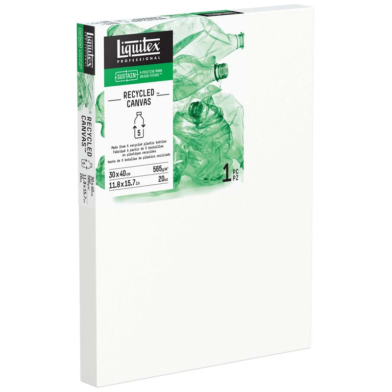 Liquitex Recycled Canvas - Deep Edge - 30x40cm - 12x16"