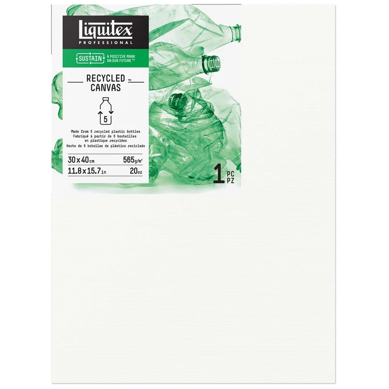 Liquitex Recycled Canvas - Deep Edge - 30x40cm - 12x16"