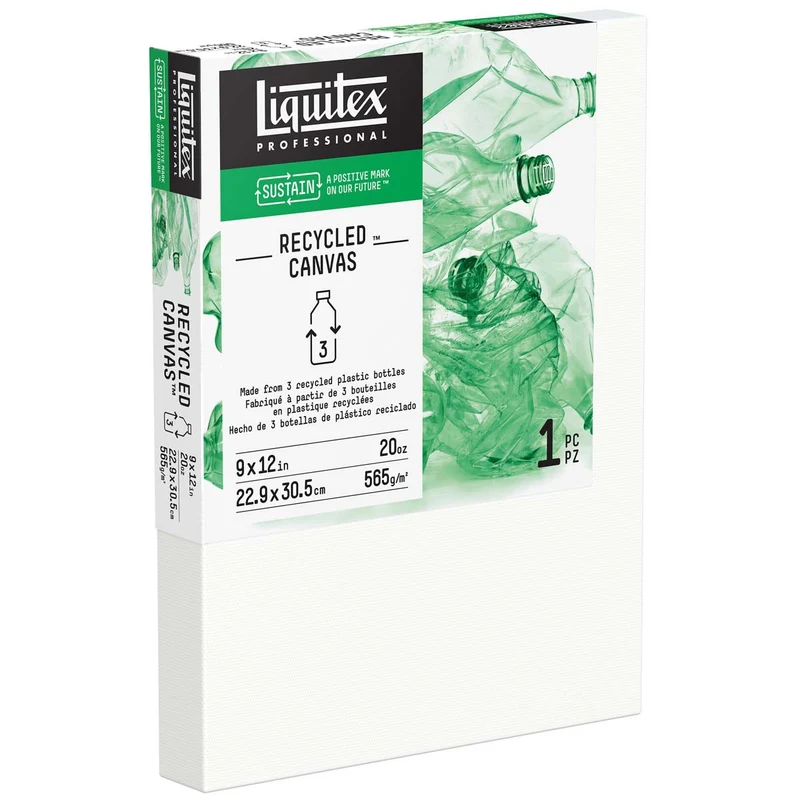Liquitex Recycled Canvas - Deep Edge - 9x12 inches - 23x30cm
