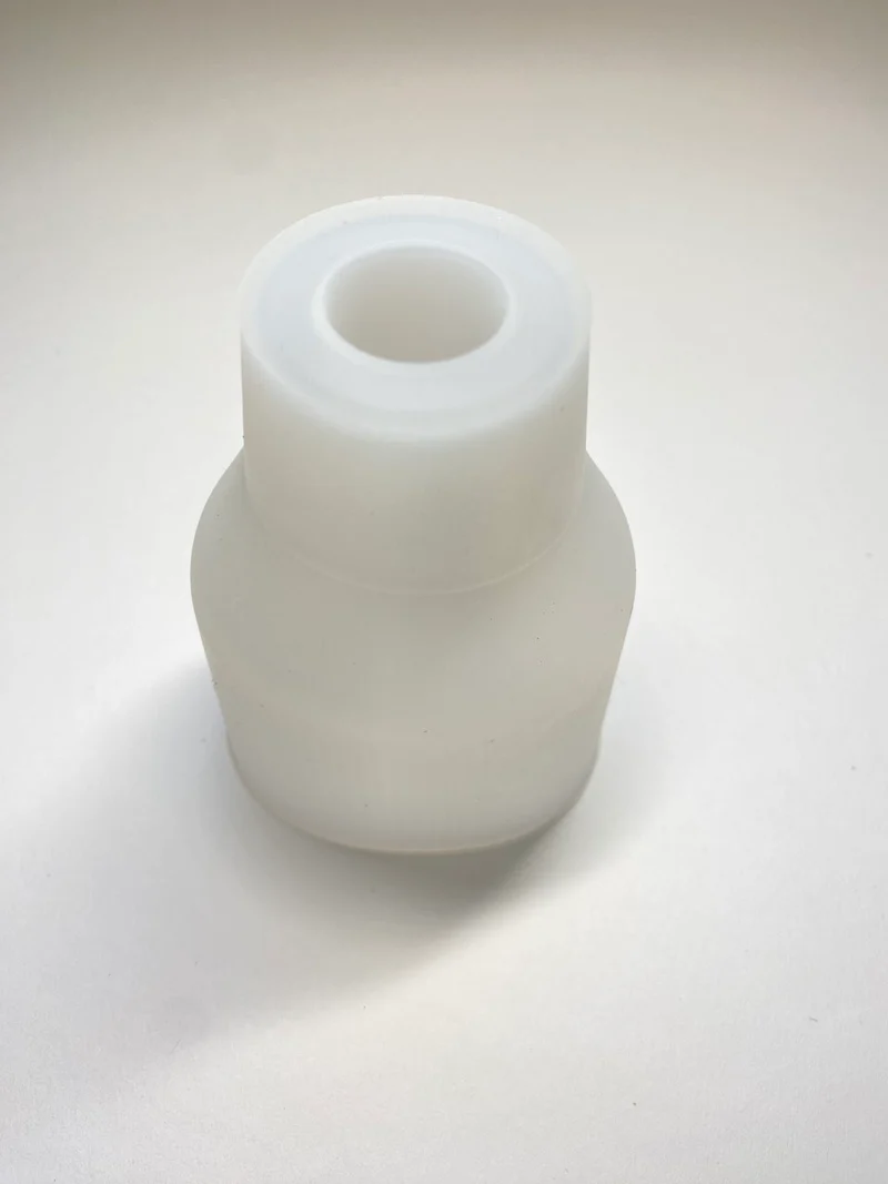 Gießform Vase II (glatt mit Riffeln)