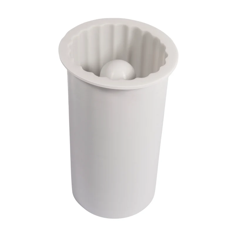 Gießform Vase geriffelt