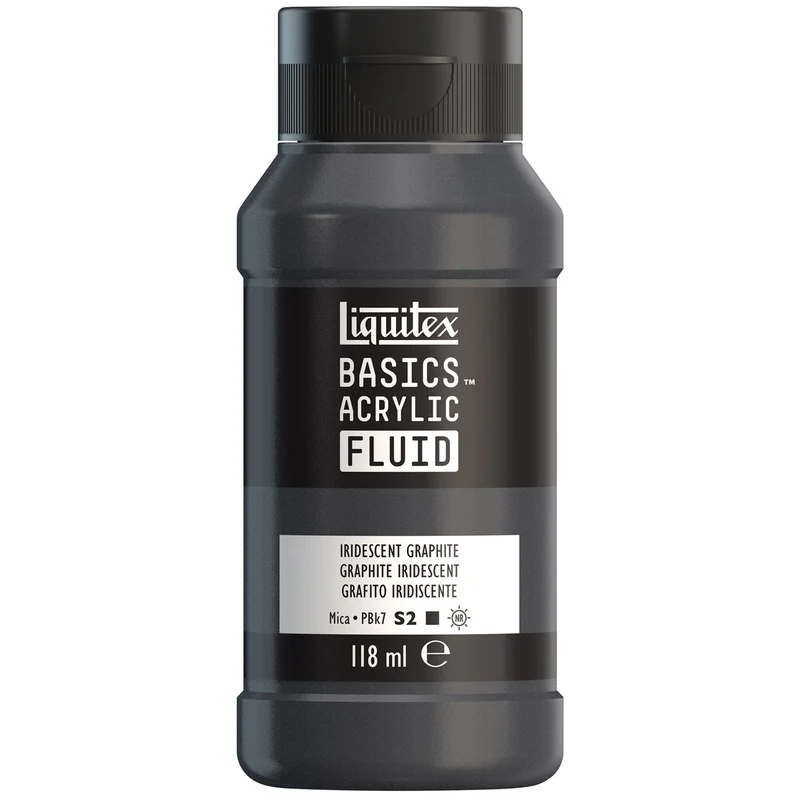 Liquitex Basics Fluid Acrylic 118ml - Iridescent Graphite S2