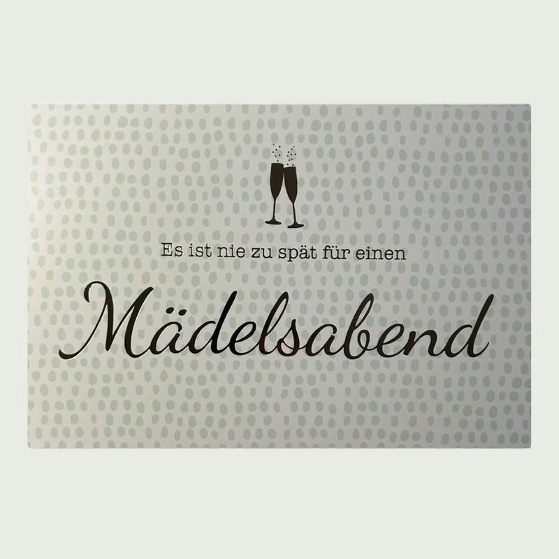 Postkarte „Mädelsabend“