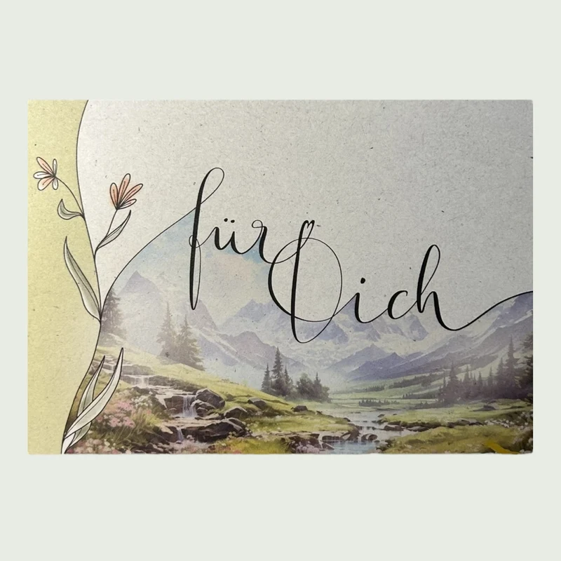 Postkarte „Für Dich“