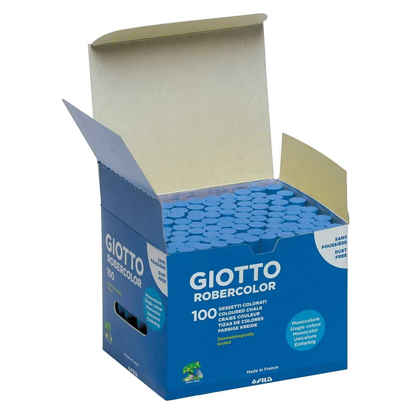 giotto Robercolor Dustless Chalk, 100 pcs