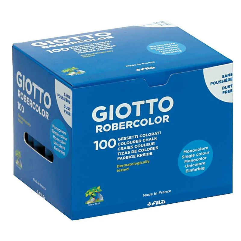 giotto Robercolor Dustless Chalk, 100 pcs