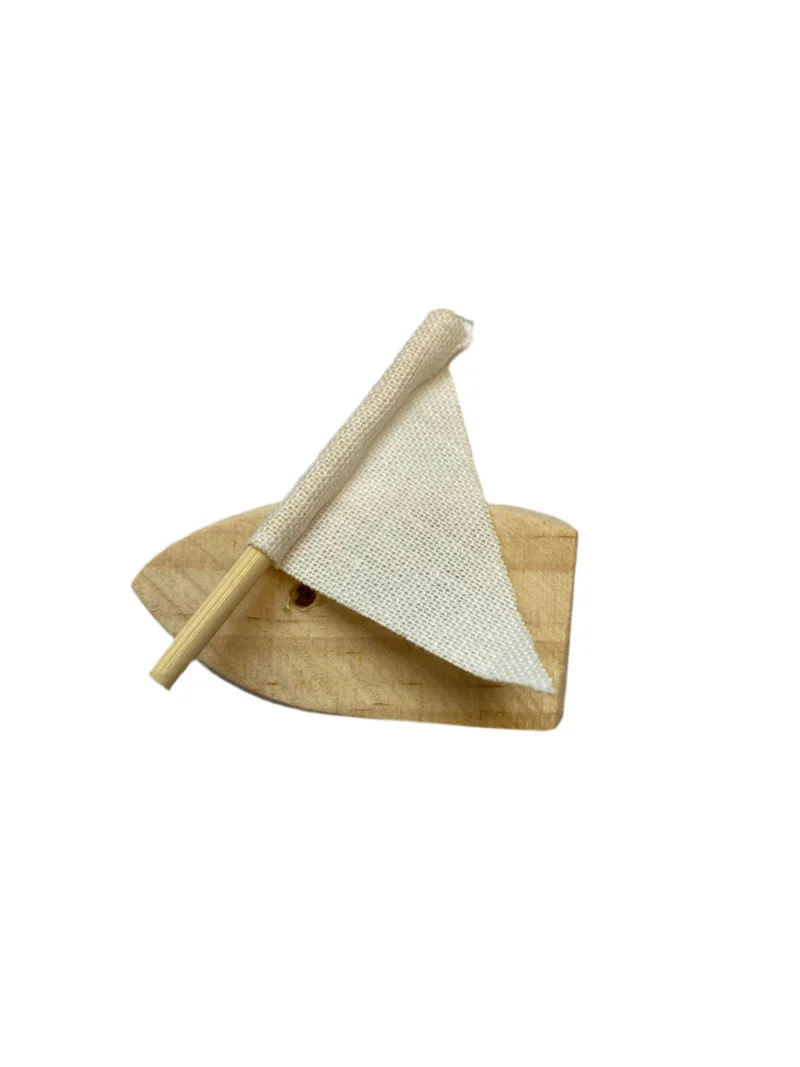 Holzsegelboot