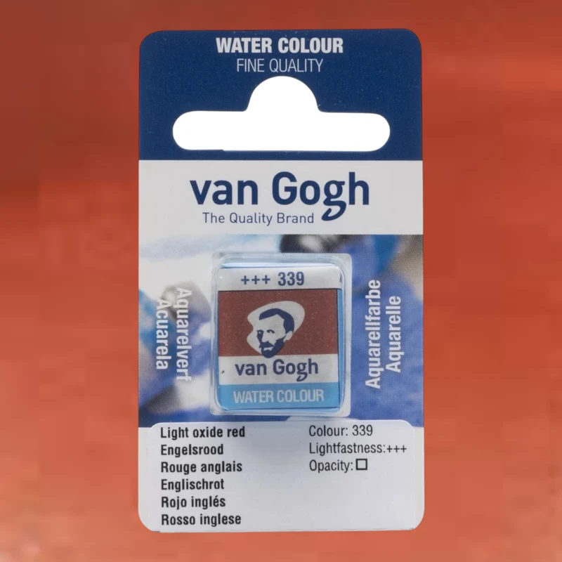 Van Gogh Aquarellfarbe Näpfchen Englischrot 339