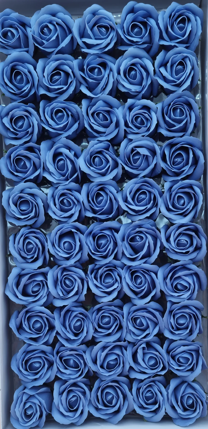 Seifenblume "Rose 47" Blau
