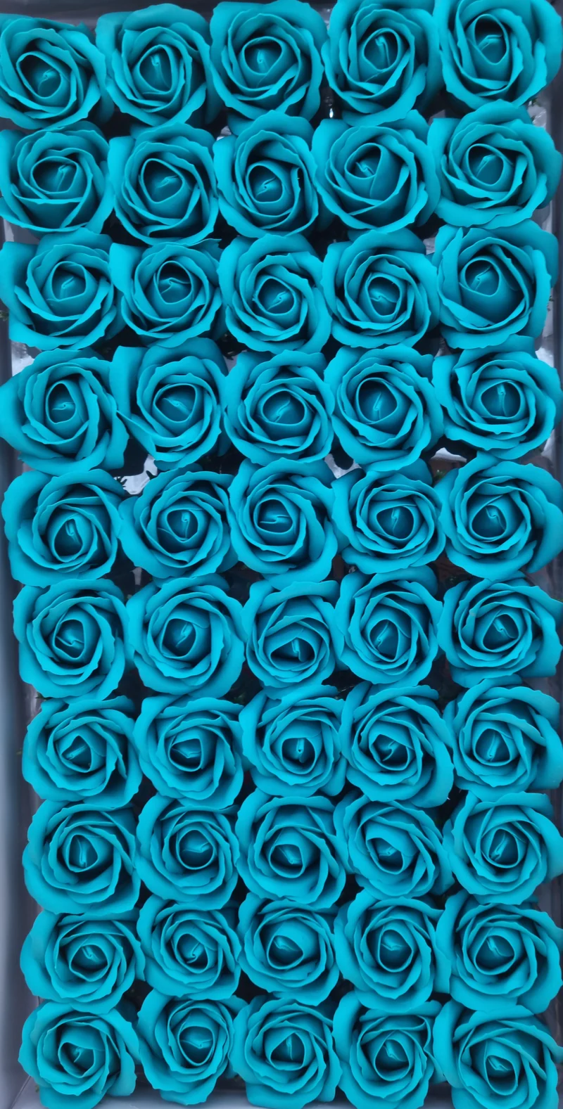 Seifenblume "Rose 44" Türkis dunkel