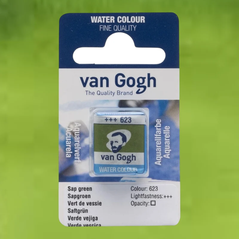 Van Gogh Aquarellfarbe Näpfchen Saftgrün 623
